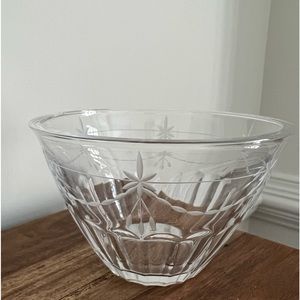 Gorham Chantilly Collection Crystal bowl